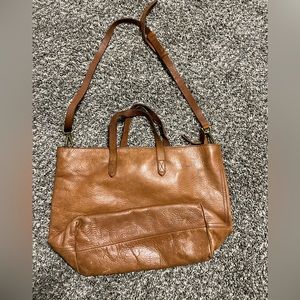 Madewell Medium sized lined Leather Bag